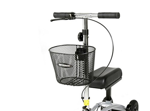 orthomate patinete de rodilla con cesta y 8 "puenamtic ruedas – Andador de rodilla