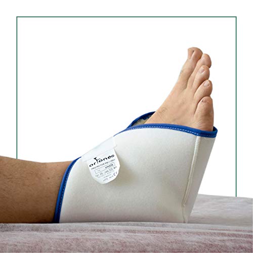 ORTONES | Par de Taloneras Patucos antiescaras protector de pie, talón o codo.