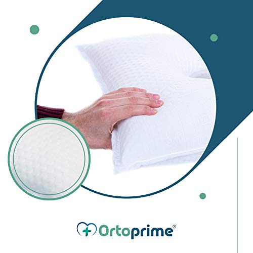 OrtoPrime Almohada Postoperatorio Ocular - Almohada Terapéutica - Cojín Ocular Ortopédico - Cojín Postoperatorio Alta Protección - Almohada Ojos Calidad y Descanso