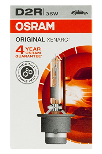 OSRAM XENARC ORIGINAL D2R HID, lámpara de xenón, lámpara de descarga, calidad de equipamiento original (OEM), 66250, estuche (1 unidad)