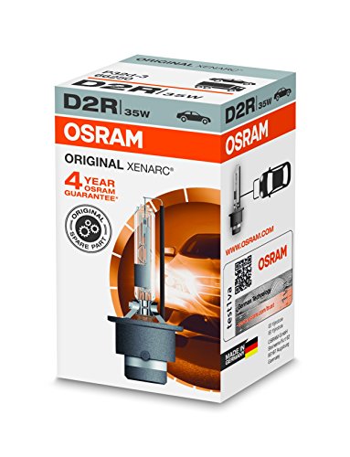 OSRAM XENARC ORIGINAL D2R HID, lámpara de xenón, lámpara de descarga, calidad de equipamiento original (OEM), 66250, estuche (1 unidad)