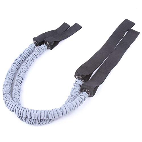 Ouble Wheels AB Roller Pull Rope Cintura Fitness Abdominal Slim Equipment 2pcs Adelgazamiento Ejercicio Deportivo Tubos De Látex Entrenamiento Corporal