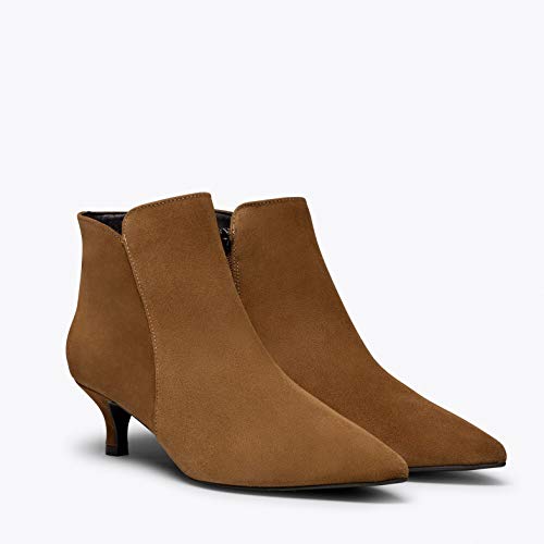 Outfit – Botín de tacón Chupete Cuero