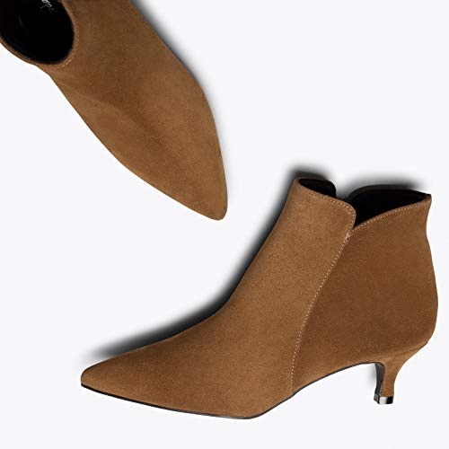 Outfit – Botín de tacón Chupete Cuero