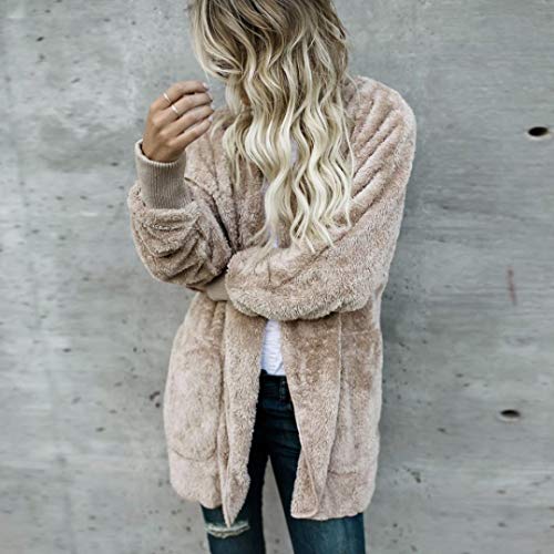 OverDose mujer Venden Mejor Sudadera con Capucha Larga Chaqueta Sudaderas con Capucha Linda Parka Outwear Chaqueta De Rebeca Largo Caliente Cuello De Piel con Capucha Chaqueta