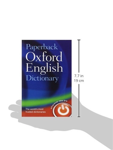 Oxford english dictionary paperback