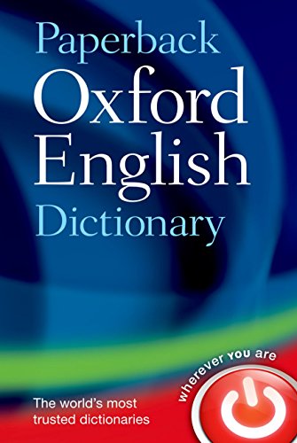 Oxford english dictionary paperback