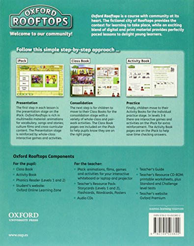 Oxford Rooftops Activity Book 6 - 9780194503822