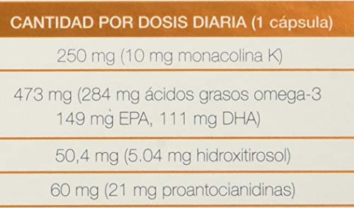 Oxicol Plus Omega para los triglicéridos y el colesterol- 30 Cápsulas blandas
