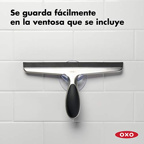 OXO Good Grips Limpiador de Ventanas - Limpiacristales acero inox.