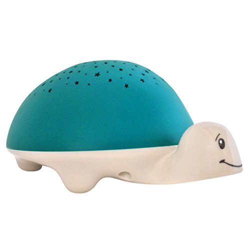 Pabobo TP02BAT - Proyector de estrellas (funciona con pilas), diseño con forma de tortuga