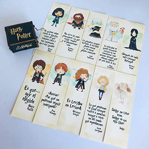 Pack 10 marcapáginas Harry Potter