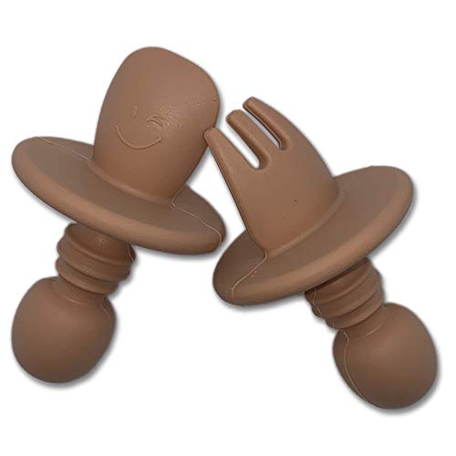 Pack de Bebe para Alimentación de Silicona Impermeable BLW/Plato Con Ventosa Antideslizante y Antivuelco para Recién Nacido/Babero Flexible Protege pechitos del bebe (Rosa)