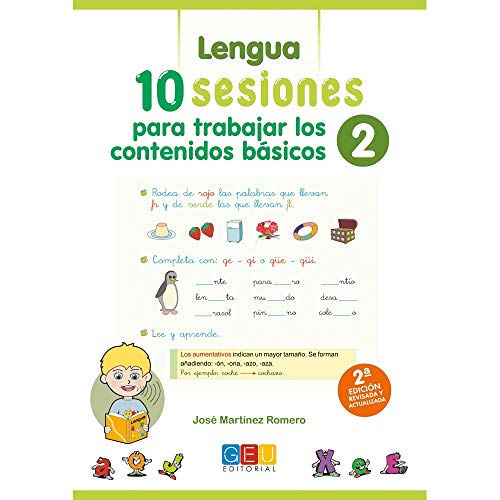 Pack Lengua y Mates / Editorial GEU / 2º Primaria / Recomendado como repaso y refuerzo / Actividades sencillas (Niños de 7 a 8 años)