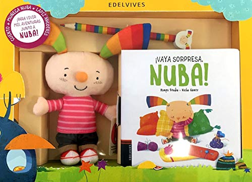 Pack Regalo Libro Mascota Y Lápiz. Vaya Sorpresa Nuba
