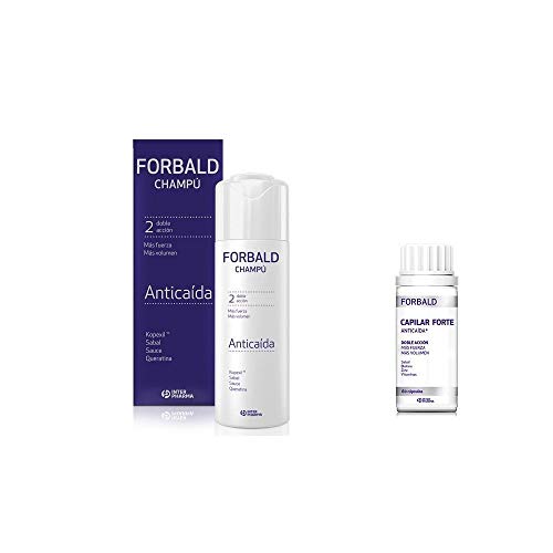 Pack tratamiento anticaída Forbald champú+cápsulas