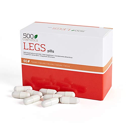 Packs 500Cosmetics Legs: Capsulas + Cremas Naturales para prevenir y aliviar las varices de forma totalmente natural y Eliminar las Varices - Mejora la Circulación Sanguínea y Reduce el Hinchazón (3)