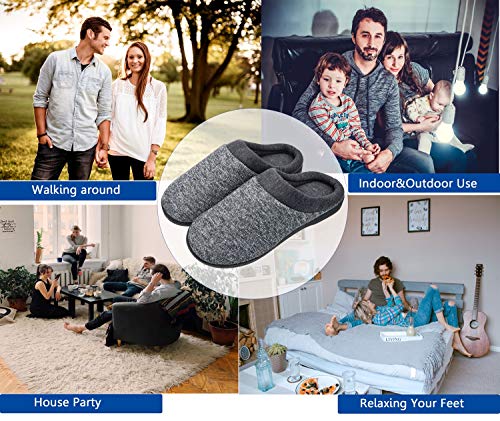 Pacrate Zapatillas de Casa para Mujer Hombre Unisexo Invierno Pelusa Zapatos Antideslizante Pantuflas