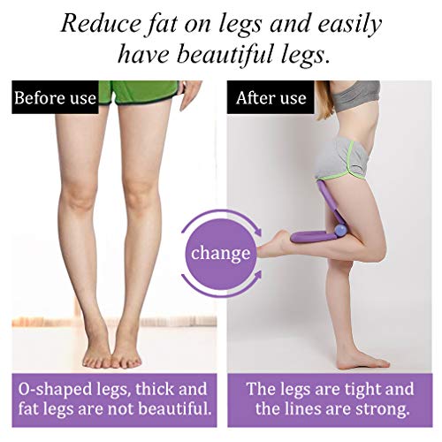 Pahajim Multifunción Ejercitador de Muslos Los Brazos y Las Piernas Equipo de Deporte en el Hogar Adelgaza y Tonifica Los Muslos (Gris)