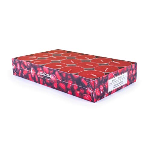 pajoma fragancia luz de té velas perfumadas frescas afrutadas primavera verano, 8x 30 luces de té