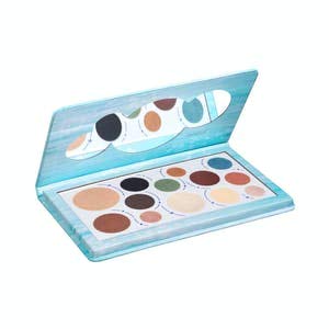 Paleta sombras ojos resistente al agua Beauty eyes 12 sombras y 1 iluminador