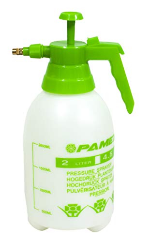 PAMEX - Botella pulverizar sulfatar Bomba de presión/vaporización pulverizador (2 litros)