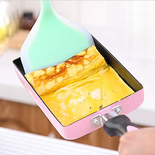 Pan Antiadherente Recubrimiento Fritura/huevo Grill Pan/cuadrado Pan Pancake/Japonés Tortilla De Huevo Dulce/Inducción Cooker/gas/stove Bbq 13x18cm Un