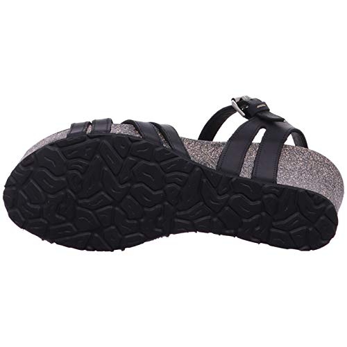 Panama Jack Vera Basics, Sandalia con Pulsera para Mujer, Negro (Negro B1), 39 EU