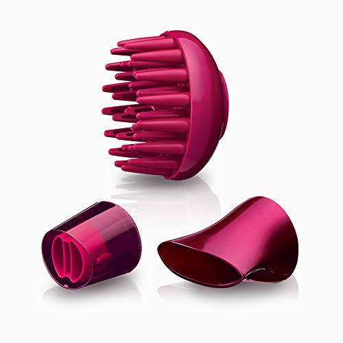 Panasonic EH-NA65-K825 Secador Profesional para Hidratación y Brillo, Tecnología Nanoe Avanzada, 2000 W Potente, 3 Velocidades y 4 Temperaturas, Botón de Aire Frio, Con Difusor, Negro y Rosa