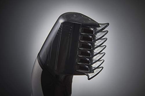 Panasonic ER-GK60-S503 - Recortadora de Barba y Precisión 3 en 1 (Recargable, Forma de Navaja, i-Shaper, 3 accesorios, Acero Inoxidable, Peine para Zonas Delicadas y para Perfilar la Barba), Plata