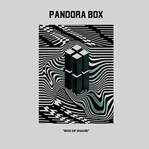 Pandora Box - Camiseta de cuello redondo con caja abstracta Gris gris 60