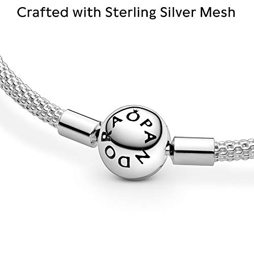 Pandora Pulsera cadena Mujer plata - 596543-17