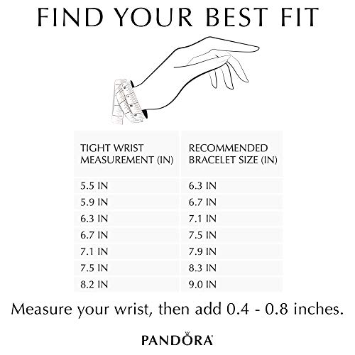 PANDORA Pulsera Plata de Ley 925 milésimas