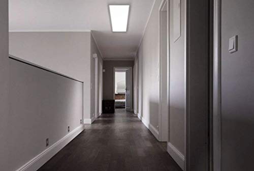 Panel LED Slim 120x30 cm, 48w. Color Blanco frio (6500K), 4000 lumenes. Driver incluido. A++