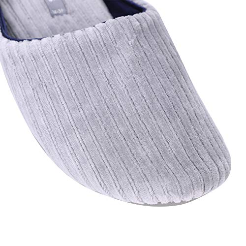 Pantuflas interior terciopelo cálidas mujer spa viaje invitados dormitorio hotel suave cómodas, abiertas parejas antideslizantes zapatillas para casa oficina térmicas zapatillas invierno otoño