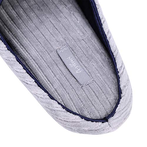 Pantuflas interior terciopelo cálidas mujer spa viaje invitados dormitorio hotel suave cómodas, abiertas parejas antideslizantes zapatillas para casa oficina térmicas zapatillas invierno otoño