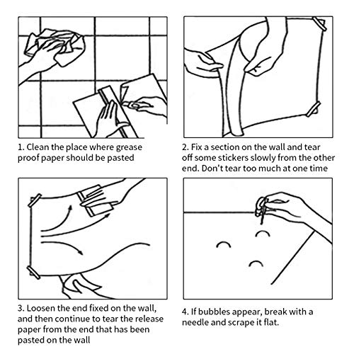 Papel de Contacto 60x500cm Vinilos Papel Adhesivo de Mármol Vinilos para Muebles Impermeable y a Prueba de Polvo, para Cocina, Encimera, Pared, Armario, Baño