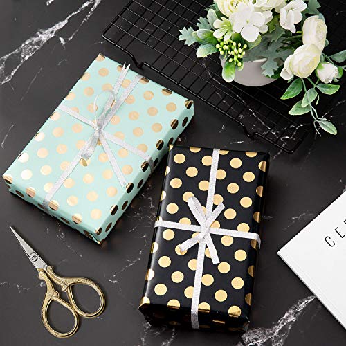 Papel Para Envolver Regalos, GuKKK 6 Hojas Papel de Regalo + 1 Rollo de Cinta, Niños Niñas Cumpleaños Papel Regalo, para Cumpleaños, San Valentín, Día De Fiesta, Baby Shower, Navidad(70 x 50cm)
