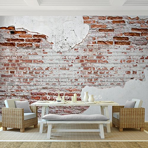 Papel Pintado Fotográfico Pared de piedra Tipo Fleece no-trenzado Salón Dormitorio Despacho Pasillo Decoración murales decoración de paredes moderna - 100% FABRICADO EN ALEMANIA - 9083010a