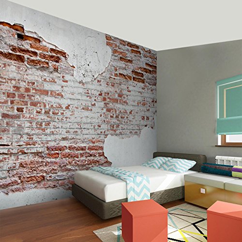 Papel Pintado Fotográfico Pared de piedra Tipo Fleece no-trenzado Salón Dormitorio Despacho Pasillo Decoración murales decoración de paredes moderna - 100% FABRICADO EN ALEMANIA - 9083010a