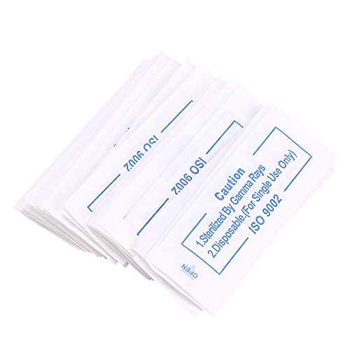 Paquete de 50 agujas para tatuaje de cejas curvadas Agujas para tatuaje con aguja Microblading de 18 agujas Cuchillas desechables para maquillaje permanente de cejas