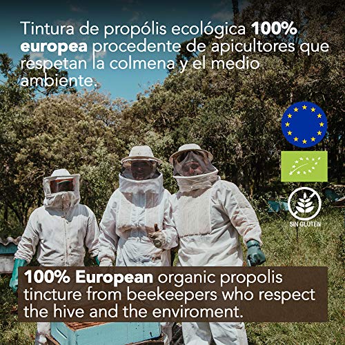 Paquete x 2 - Tintura madre de Propolis - 20 ml x botella - BIO. Favorece el bienestar de la garganta. 100% Natural. 15% peso/volumen.