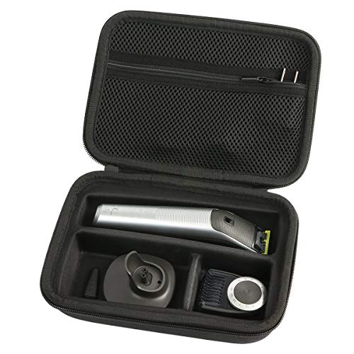 Para Philips QG3320/15,QG3380/16 - Set de arreglo personal resistente al agua Recortador de barba Duro Viaje Estuche Bolso Funda by Khanka