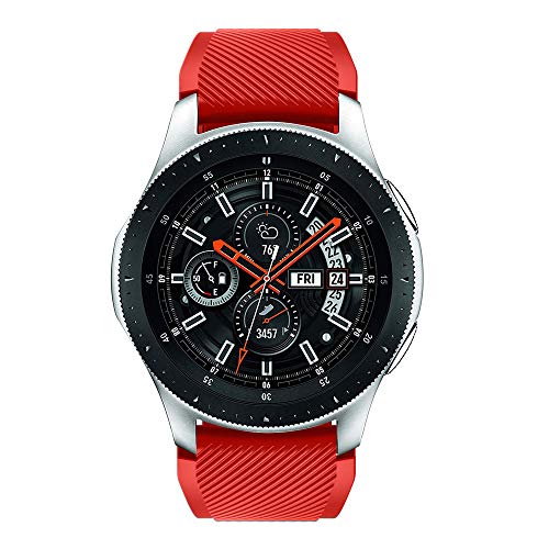 para Samsung Galaxy Watch 46mm Correa, Zolimx Silicona Suave Reemplazo Correo de Sport Banda por Pulseras de Repuesto Samsung Galaxy Watch 46mm