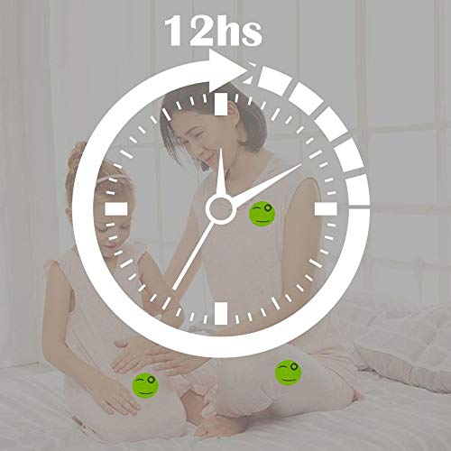 Parches antimosquitos, 60 Paquetes (360 Pegatinas) Pegatinas Anti-Mosquitos/Parches Repelentes de Insectos para ofrecer protección durante 24 horas