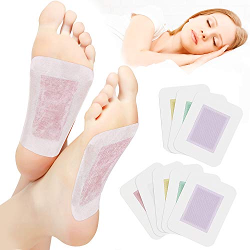 Parches para los Pies, Kapmore 20 PCS Parches Detox para Pies Parches Desintoxicantes Parches Desintoxicación Eliminar Toxinas del Cuerpo, Cuidado de la Salud (20PCS)