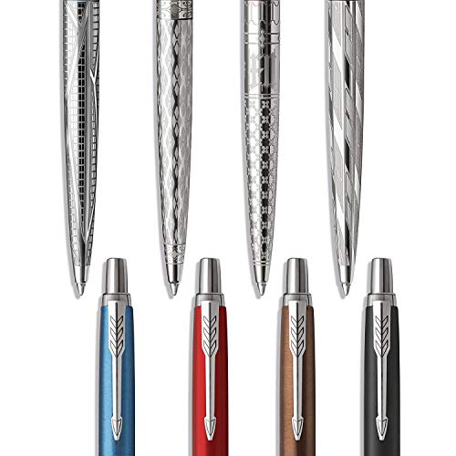 Parker Jotter - Bolígrafo, edición especial, azul Sky Blue Modern, punta mediana (0,7 mm), caja de regalo (2025828), tinta azul