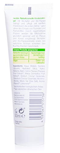 Pasta dentífrica infantil sin flúor 50 ml Neobio