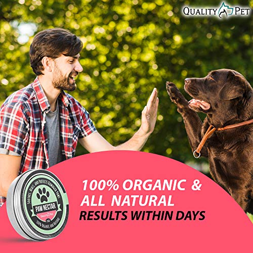 Paw Nectar 100% orgánico y Natural de la Pata Cera Cura y repara Las Patas del Perro