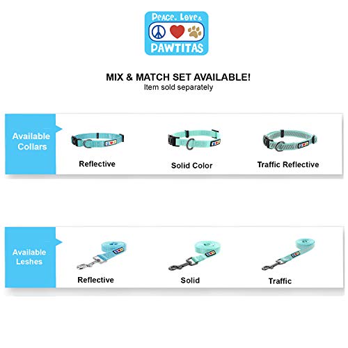 Pawtitas Adiestramiento Arnés para Perro o Cachorro Reflectante | Arnes Perro Antitirones Easy Walk | Arneses para Perro para Entrenamiento - Arnes Perros Pequeño Turquesa